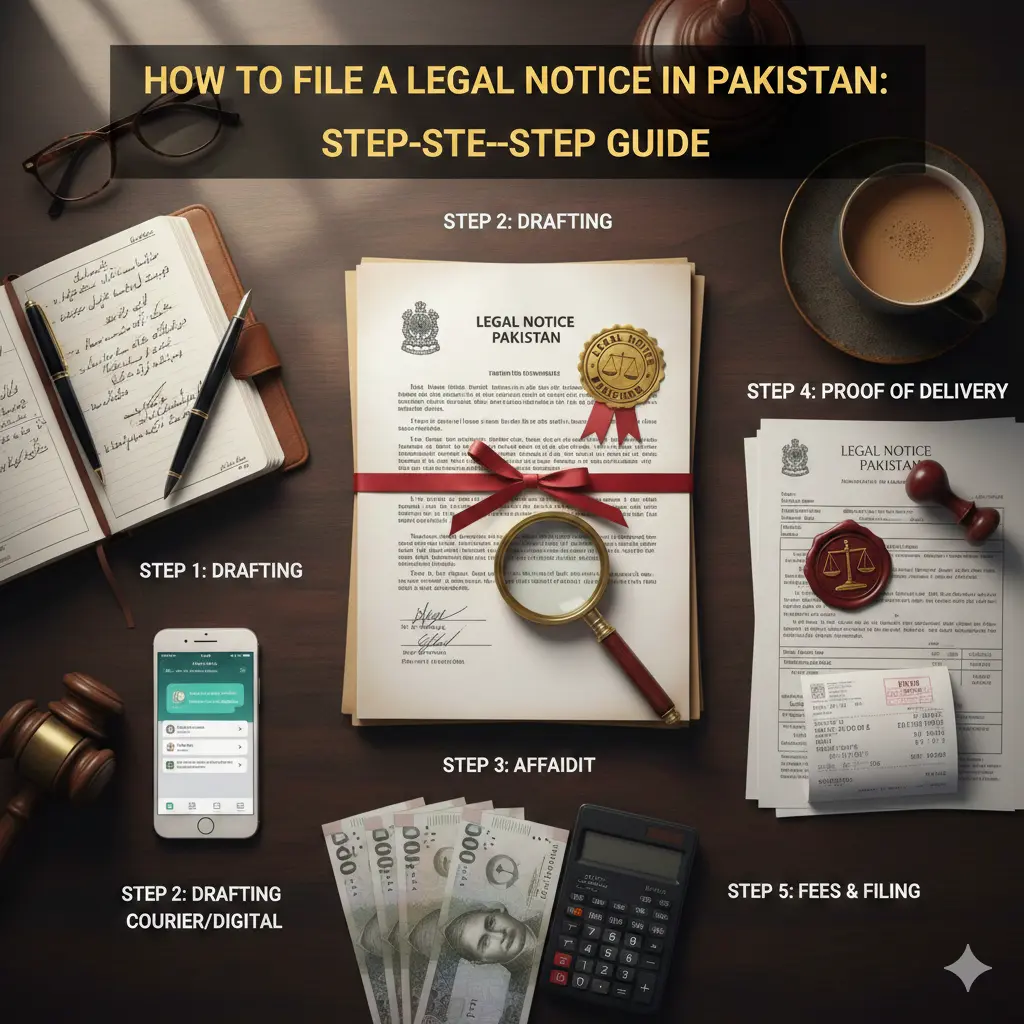 How to File a Legal Notice in Pakistan: Step-by-Step Guide