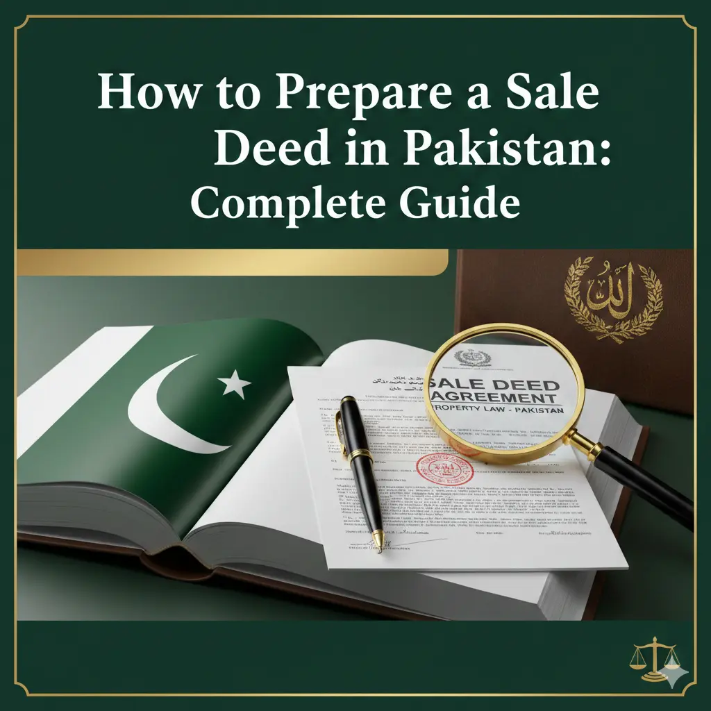 How to Prepare a Sale Deed in Pakistan: Complete Guide How to Prepare a Sale Deed in Pakistan Complete Guide